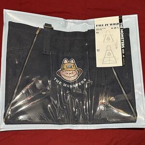 The Monsters Black Shoulder Bag